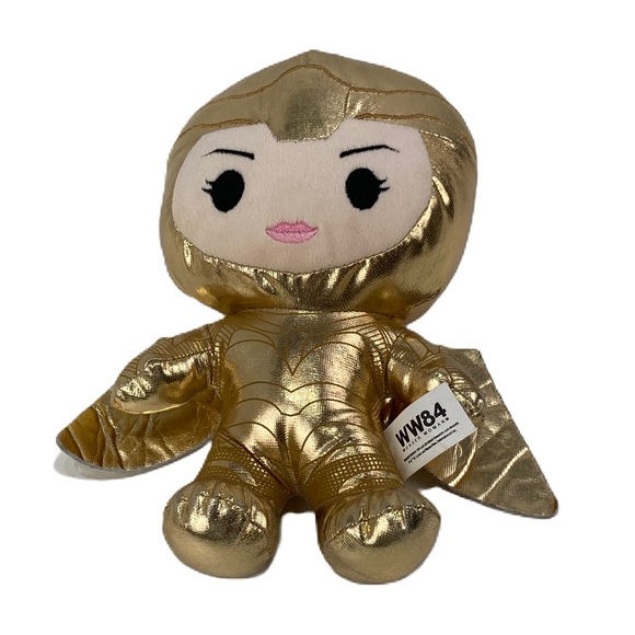 DC Universe WW84 Golden Armor Wonder Woman 8" Plush Cinemark Exclusive - Picture 6 of 13